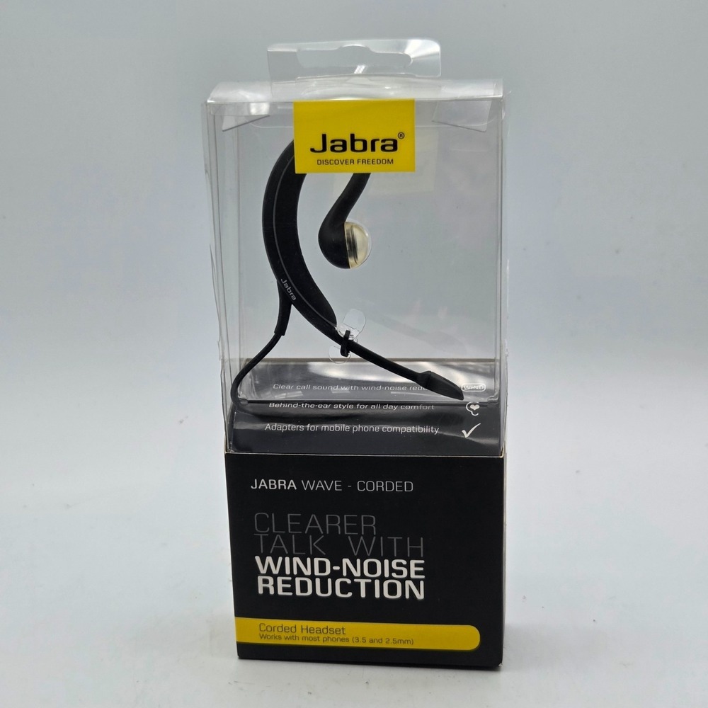 Jabra Wave Universal Corded 3.5mm Headset BRAND NEW in BOX